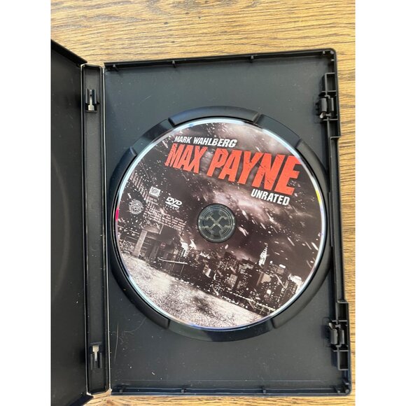 Max Payne DVD 2008 Unrated Action Thriller Mark Wahlberg Mila Kunis Pre-Owned - Picture 3 of 4